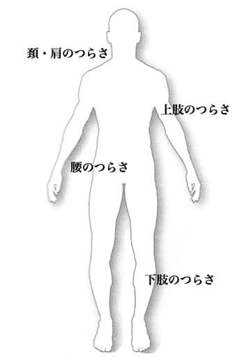 身体の部位の説明